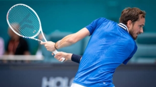 Medvedev se sincera: “Soy una persona completamente distinta en la pista y fuera de ella” . Foto. Gettyimages