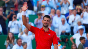 Novak Djokovic avanza en Montecarlo. Fuente: Getty