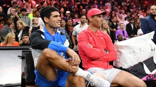 Alcaraz y Nadal, planes olímpicos. Foto: gettyimages