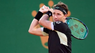 Casper Ruud, en Montecarlo. Foto: gettyimages