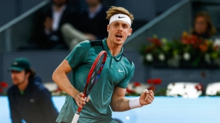Shapovalov en Madrid. Foto: gettyimages