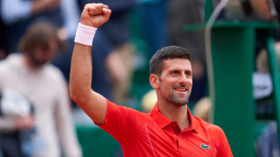 Novak Djokovic en el Masters 1000 de Montecarlo 2024. Foto: getty