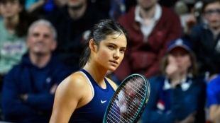 Emma Raducanu en BJK Cup 2024. Foto: gettyimages