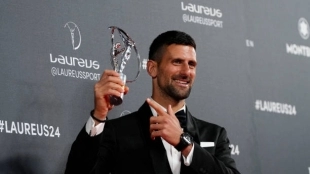 Las emotivas palabras de Djokovic al ganar el Premio Laureus al Mejor Deportista del Año