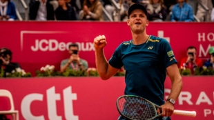 Hubert Hurkacz, eficacia finales. Foto: gettyimages