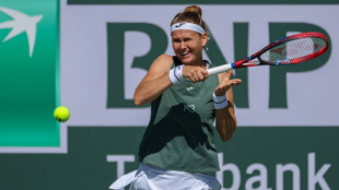 Marie Bouzkova en Indian Wells 2024. Foto: getty
