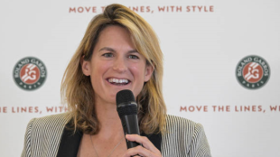Amelie Mauresmo en la presentación de Roland Garros 2024. Foto: getty