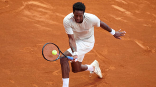 Gael Monfils en el Masters 1000 de Montecarlo 2024. Foto: getty