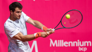 Pedro Martínez Portero en el ATP de Estoril 2024. Foto: getty