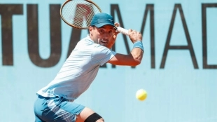 Roberto Bautista en el Mutua Madrid Open 2024. Foto: Getty