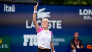 Azarenka, en Charleston. Foto: gettyimages