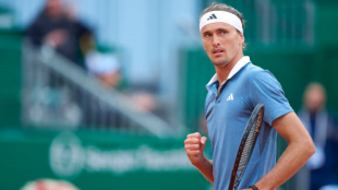 Alexander Zverev en el Masters 1000 de Montecarlo 2024. Foto: getty