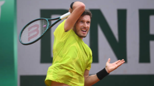 Carreño se lleva un set, pero cae en su vuelta a las pistas tras más de 9 meses Foto: Gettyimages