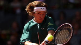 Rublev, tras su pase a la final: "Es normal que haya bajones, no puedo jugar siempre al 100%. Foto: Gettyimages