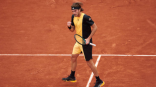 Un gran Tsitsipas sofoca la rebelión de Altmaier. Foto: Gettyimages