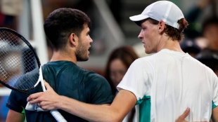 ¿Evitarán Carlos Alcaraz y Jannik Sinner que se instale la locura? Fuente: Getty