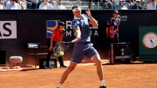 Alexander Zverev en el ATP Roma 2024. Foto: Getty