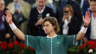 Andrey Rublev, datos matagigantes. Foto: gettyimages