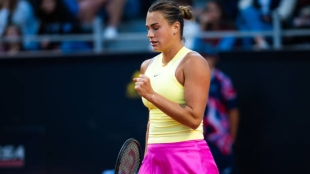 Aryna Sabalenka en el WTA Roma 2024. Foto: Getty