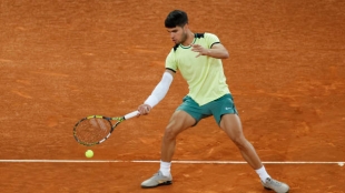 Carlos Alcaraz, entrenamientos. Foto: gettyimages