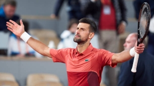 Novak Djokovic. Fuente: Getty