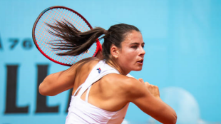 Emma Navarro en el Mutua Madrid Open 2024. Foto: getty