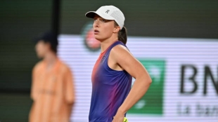 Iga Swiatek en Roland Garros 2024. Foto: Getty