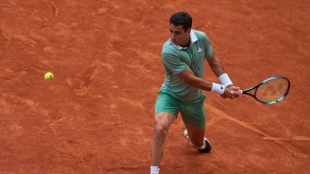 Jaume Munar, en Roma. Foto: gettyimages