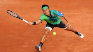 Kei Nishikori, quintos sets. Foto. gettyimages