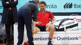 Daniil Medvedev. Fuente: Getty