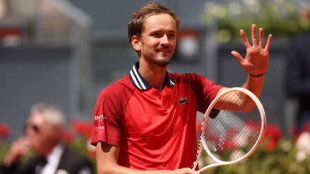 Daniil Medvedev en el Mutua Madrid Open 2024. Foto: getty