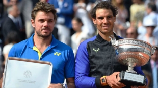 La revelación de Wawrinka acerca de Rafa: "Volverá a su máximo nivel"
