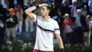 Nicolás Jarry reflexiona sobre su torneo en Roma. Foto: gettyimages