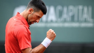 Novak Djokovic en el ATP Ginebra 2024. Foto: Getty
