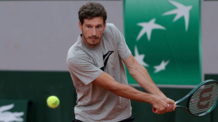 Pablo Carreño en Roland Garros 2024. Foto: getty