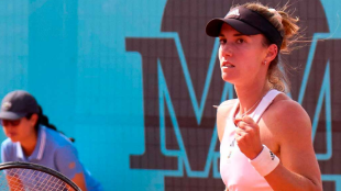 Irene Burillo en el Mutua Madrid Open 2024. Foto: Mutua Madrid Open