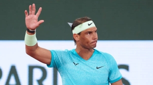 Nadal, en Roland Garros. Foto: gettyimages