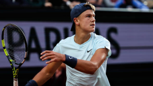 Holger Rune en Roland Garros 2024. Foto: getty