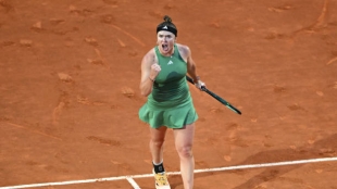 Elina Svitolina, en Roma. Foto: gettyimages