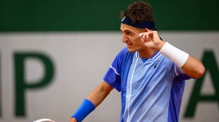 Terence Atmane en Roland Garros 2024. Foto: Getty