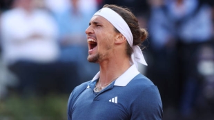 Alexander Zverev. Fuente: Getty