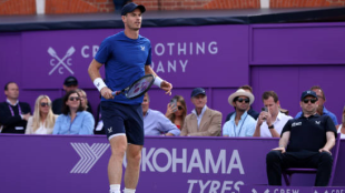 Andy Murray en Queen's 2024. Foto: getty