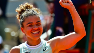 Jasmine Paolini celebra su pase a semifinales. Fuente: Getty