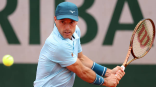 Roberto Bautista en Roland Garros 2024. Foto: getty
