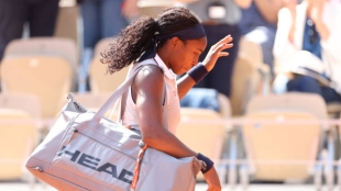 Coco Gauff en Roland Garros 2024. Foto: Getty
