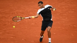 Félix Auger-Aliassime, en Roland Garros 2024. Foto: gettyimages