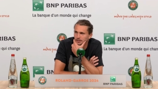 Zverev estalla en rueda de prensa: "No quiero volver a escuchar otra pregunta sobre eso"