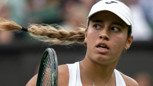Jessica Bouzas en Wimbledon 2024. Foto: getty