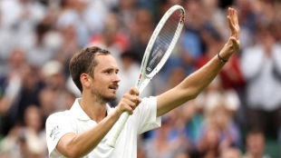 Daniil Medvedev, emula a McEnroe. Foto: gettyimages