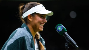 Jessica Bouzas, en Wimbledon 2024. Foto: gettyimages